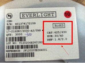 如何看二极管料盘标识,揭秘物料信息识别之道